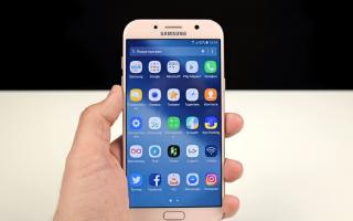 Обзор Samsung Galaxy A7 (2017): не боится воды и экономии